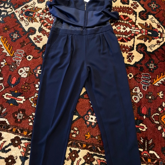 Trina Turk sleeveless navy jumpsuit - never worn - Picture 5 of 6